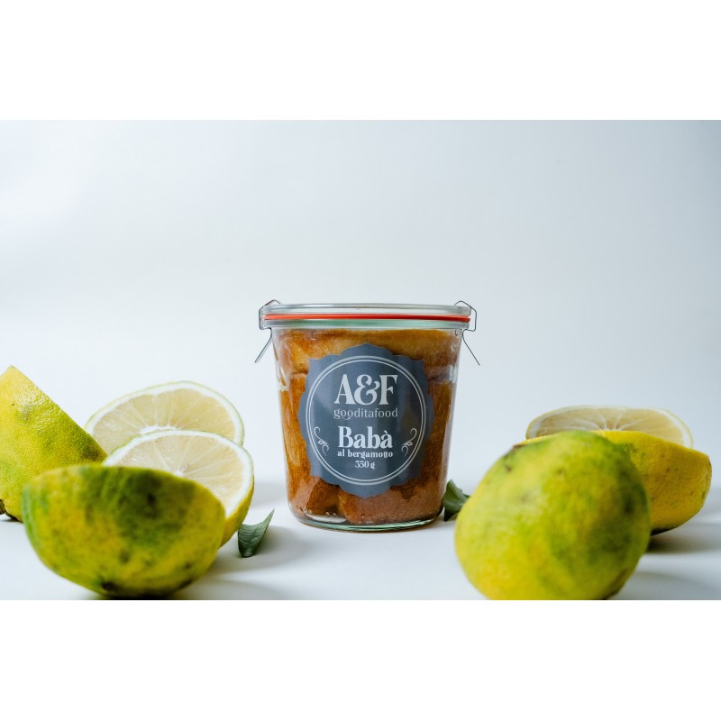 Babà In Vasocottura Al Bergamotto/Limoncello/Rum