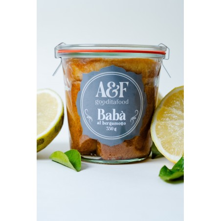 Babà In Vasocottura Al Bergamotto/Limoncello/Rum