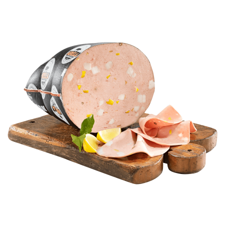 Mortadella Di Maiale Nero D'Aspromonte Al Bergamotto - GoodItaFood