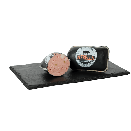 Mortadella Di Maiale Nero D'Aspromonte Al Bergamotto
