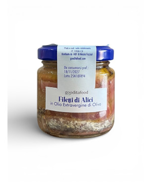 Filetti Di Alici In Olio Extravergine Di Oliva
