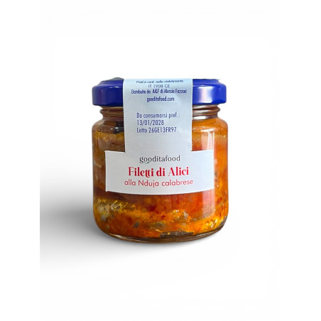 Filetti Di Alici Alla Nduja Calabrese - GoodItaFood