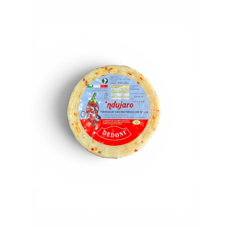 Formaggio Vaccino Con Nduja Calabrese - GoodItaFood