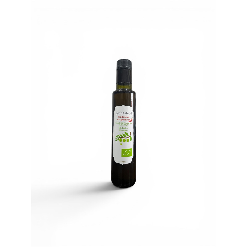 Olio Extravergine Di Oliva BIO Al Peperoncino Olio Extravergine Di Oliva BIO Al Peperoncino