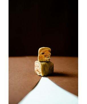 Torrone Pistacchio e Cioccolato Bianco