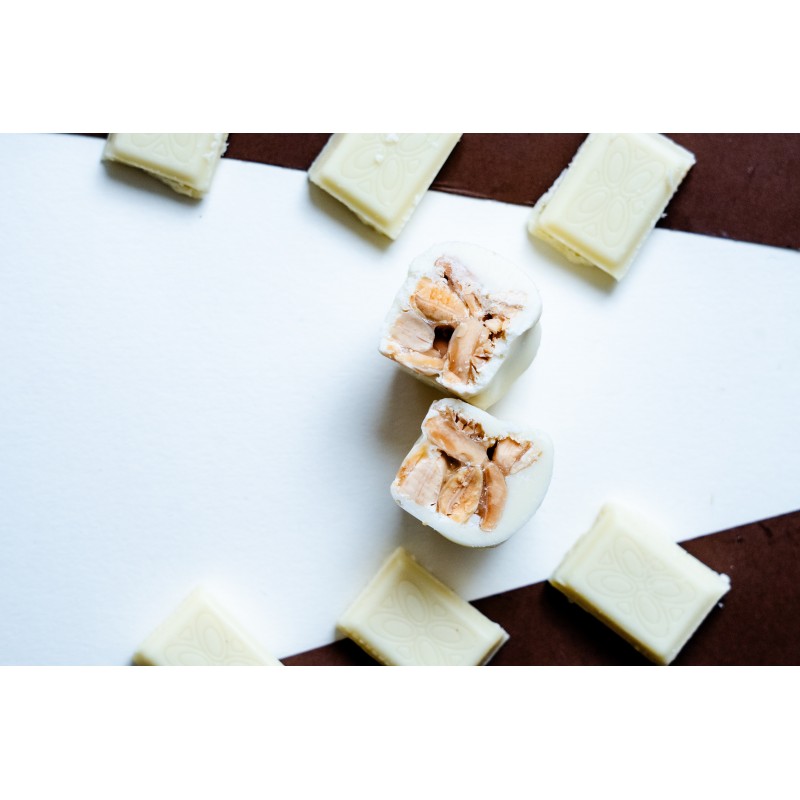 Torrone Vaniglia e Cioccolato Bianco