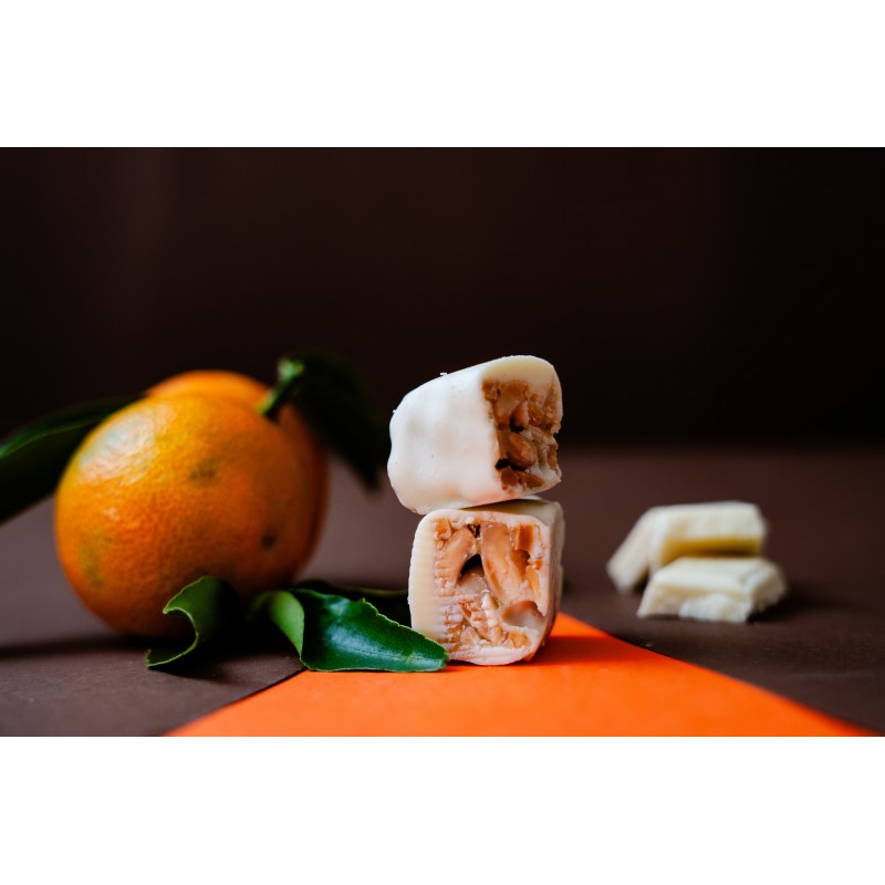Torrone Mandarino E Cioccolato Bianco