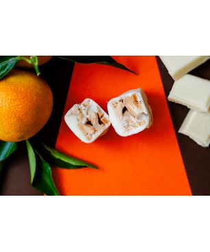 Torrone Mandarino E Cioccolato Bianco